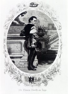 Mr. Edwin Booth als Iago door English School